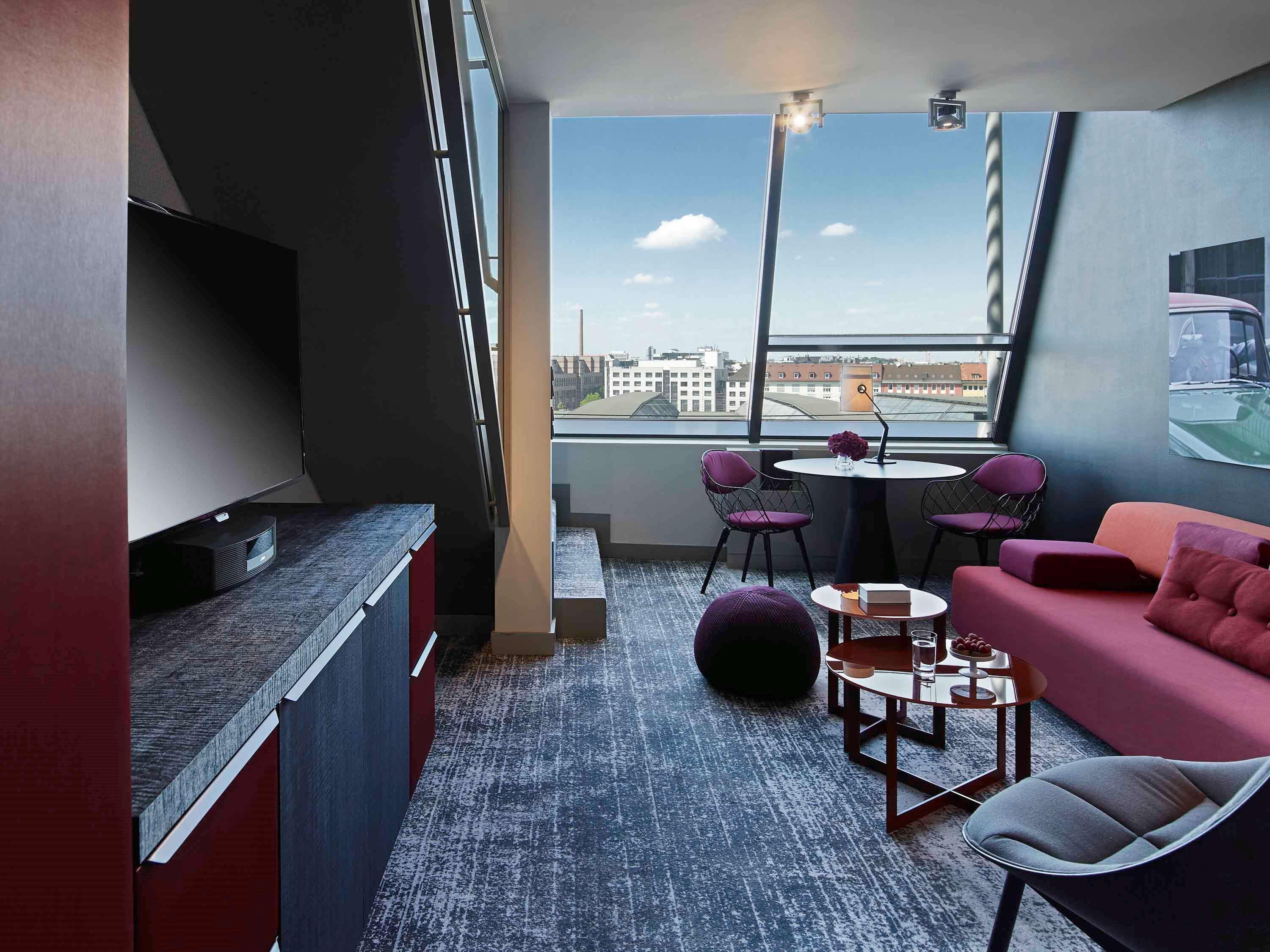 Sofitel Munich Bayerpost Hotel Exterior photo Interior of a typical apartment