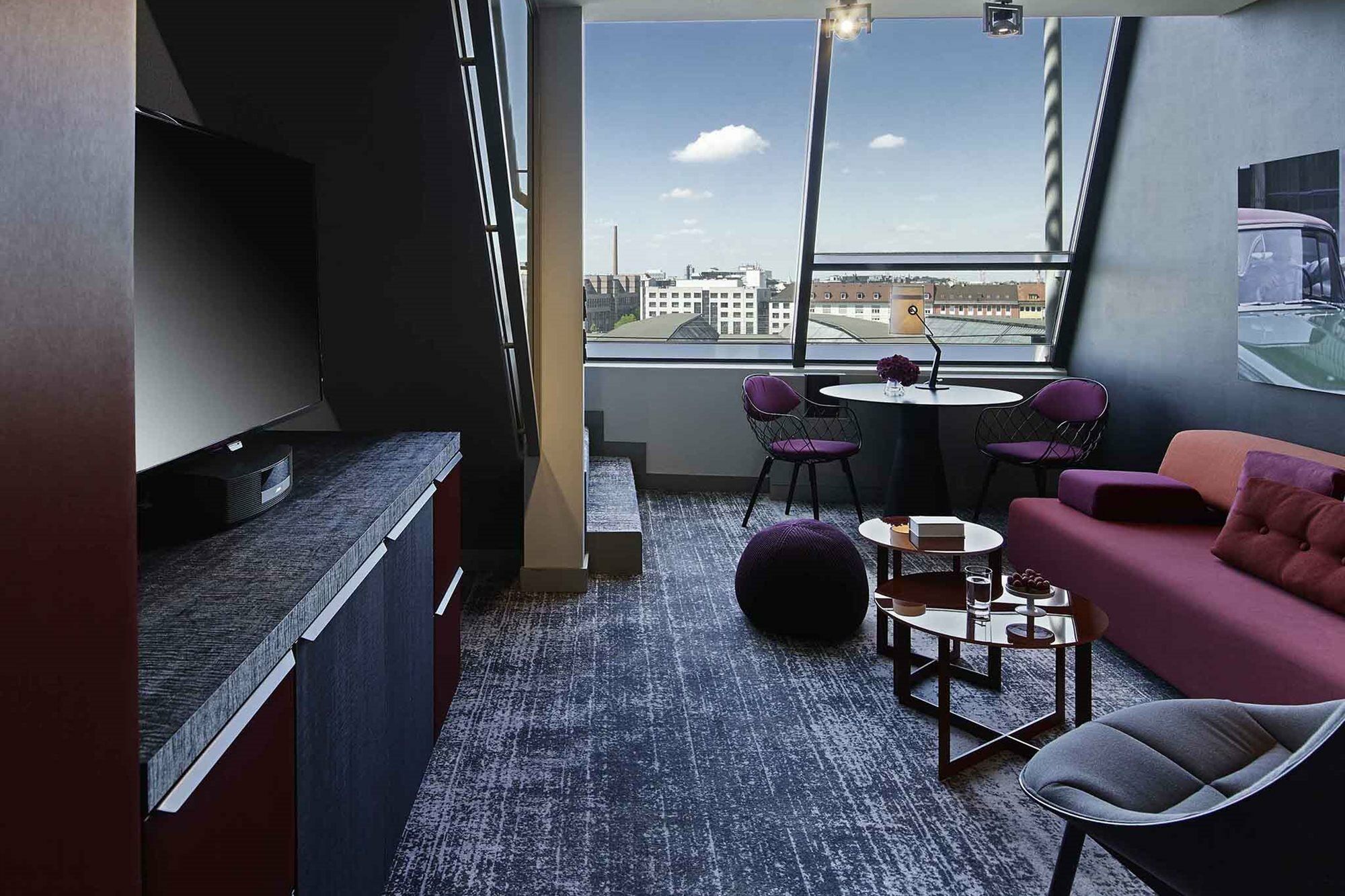Sofitel Munich Bayerpost Hotel Exterior photo The interior of a typical apartment